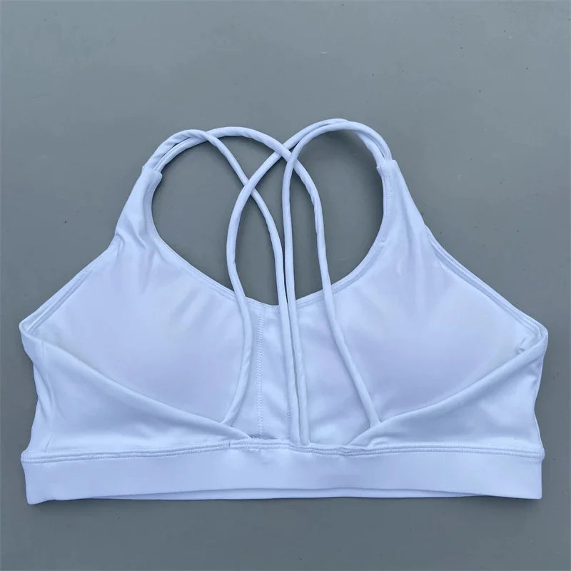 Solid Color High Strength Workout Bra