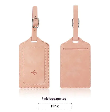 PU Leather Passport & Luggage Tag Set