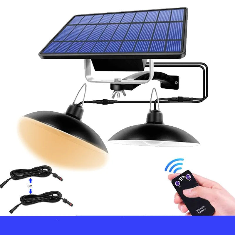 Remote Control Solar Panel Solar Light