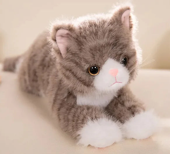 Simulation Cat Lying Style Doll