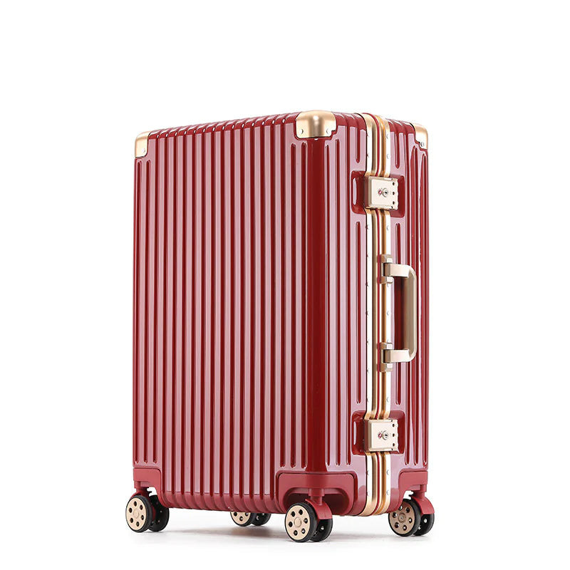 Aluminum Zipperless Luggage