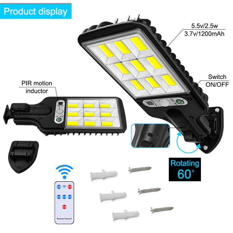 Solar Motion Sensor Light