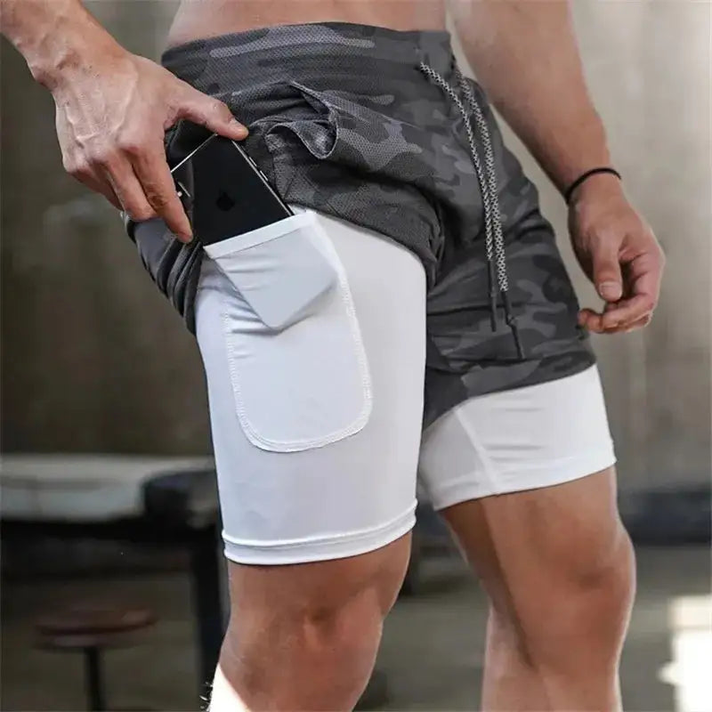 Men's Workout Shorts: Flex Fit