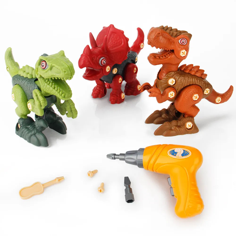 3 In 1 DIY Dinosaur Assemble Toy