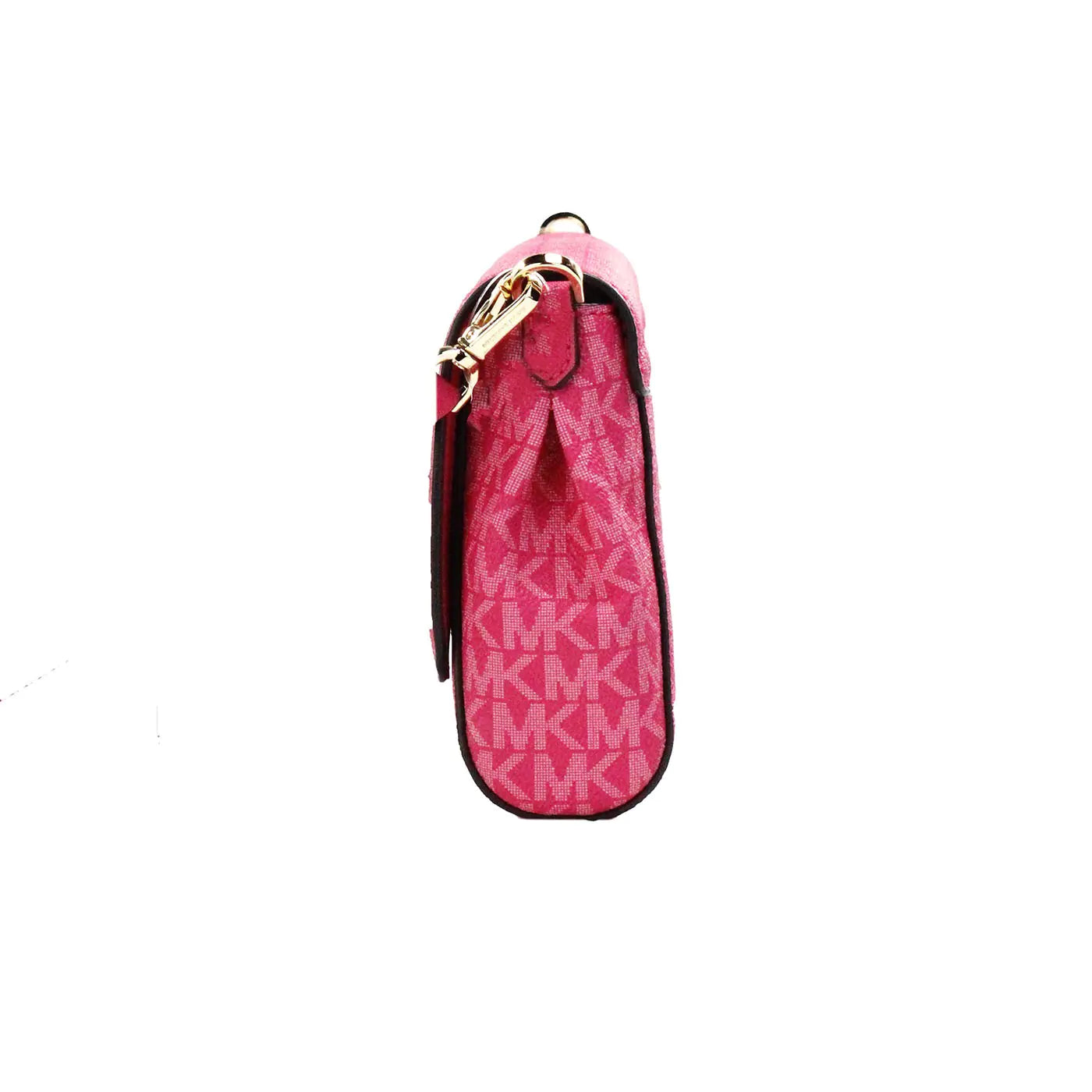 Michael Kors Jet Set Medium Electric Pink Convertible Pouchette