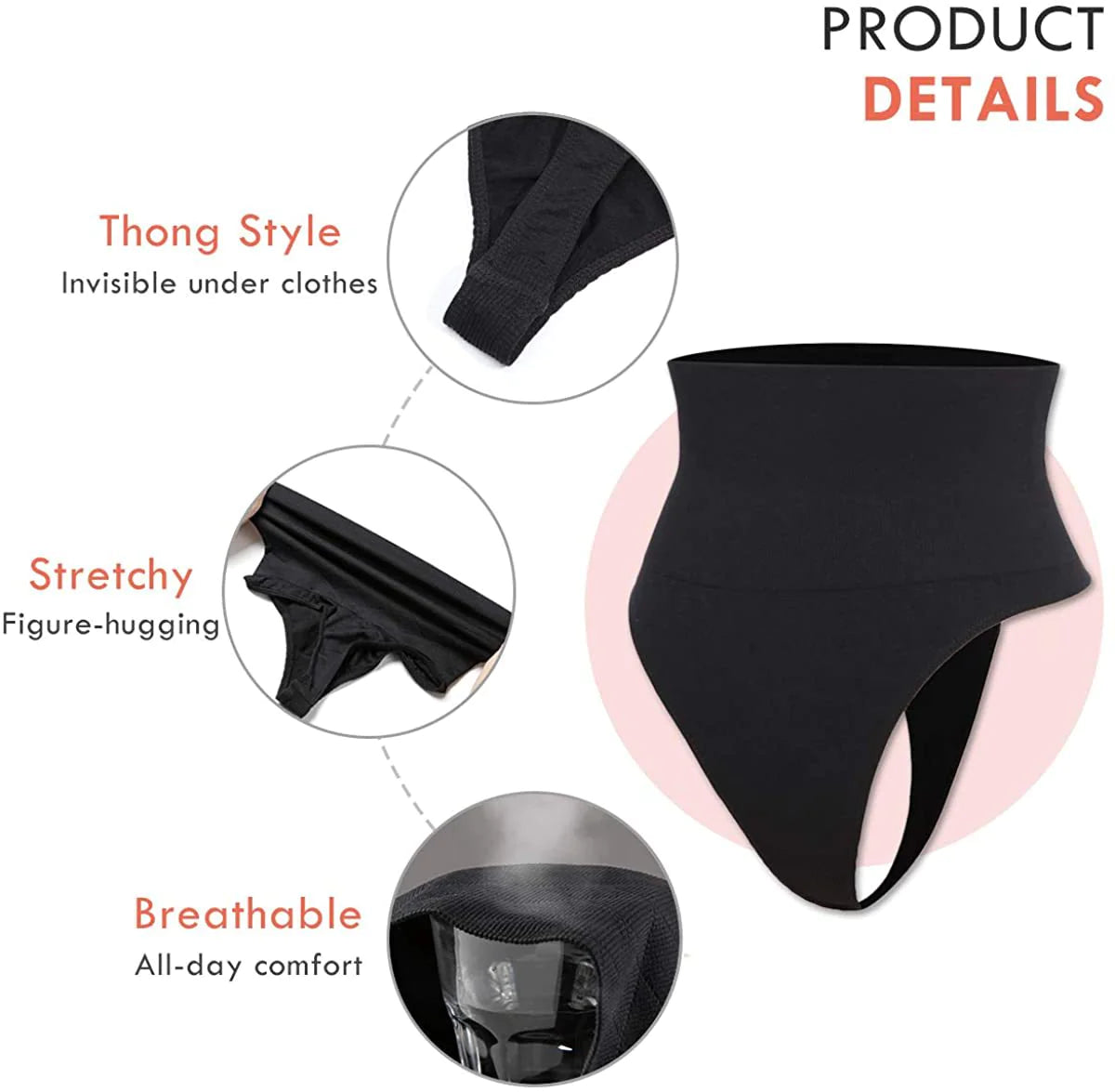 Women's High-Waist Shaping Underwear – Tummy Control & Hip Lift