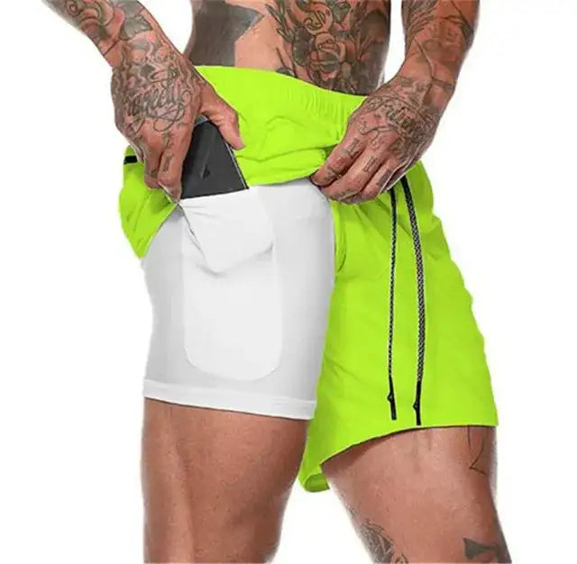 Men's Workout Shorts: Flex Fit