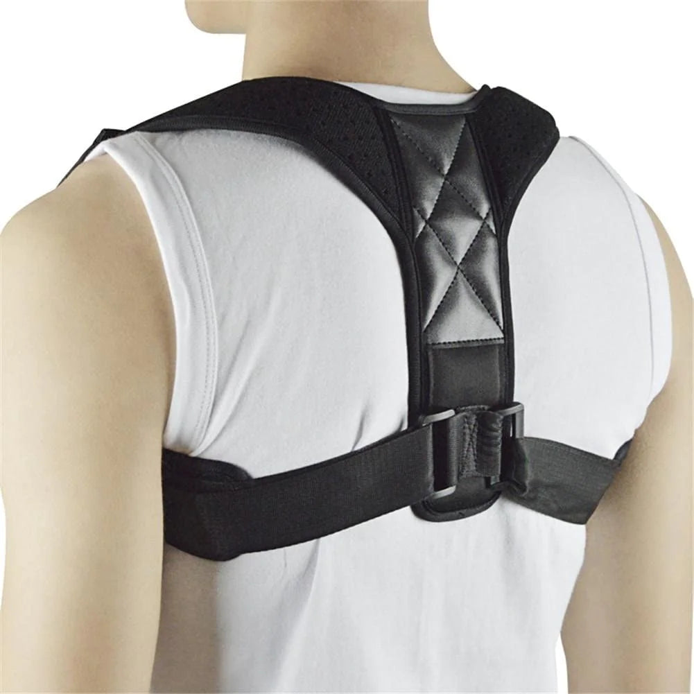 Posture Corrector Adjustable Back Brace Shoulder Support Clavicle Belt Men Women