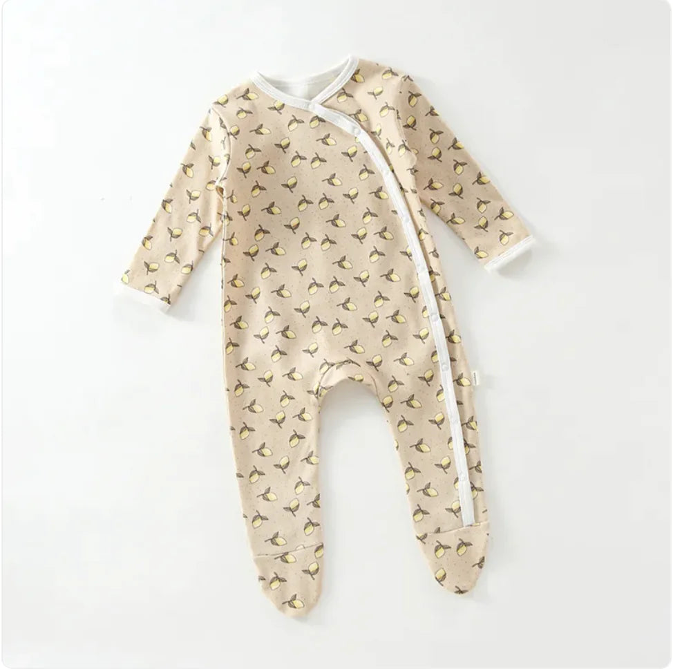 Unisex Newborn Footed Bodysuit