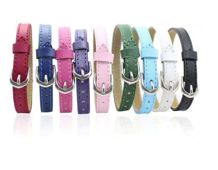 Genuine Leather Slider Bracelet