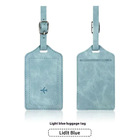 PU Leather Passport & Luggage Tag Set