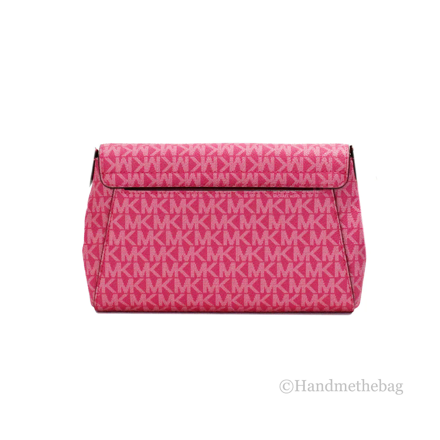 Michael Kors Jet Set Medium Electric Pink Convertible Pouchette