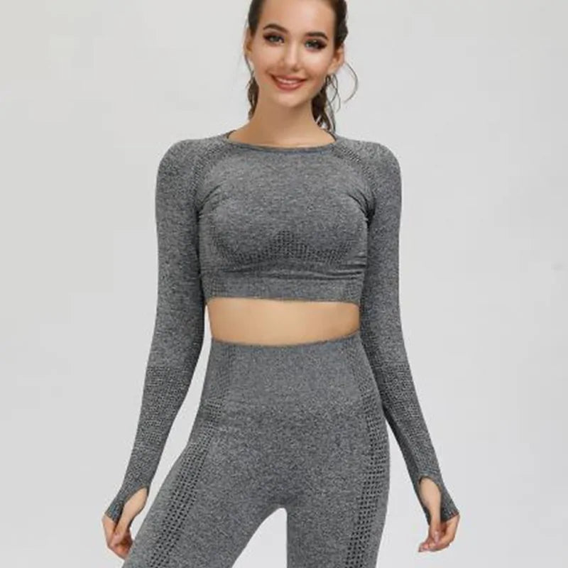 Flex Sleeve Crop Top