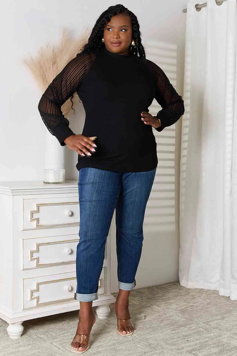 Raglan Sleeve Top-