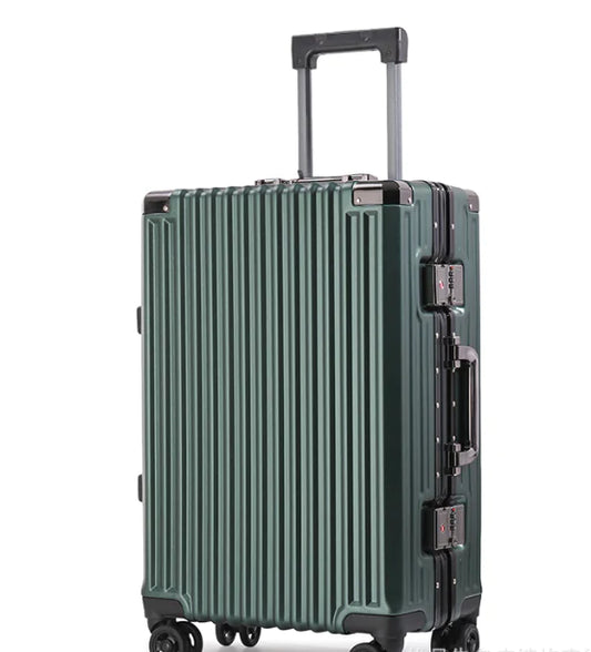 Aluminum Zipperless Luggage