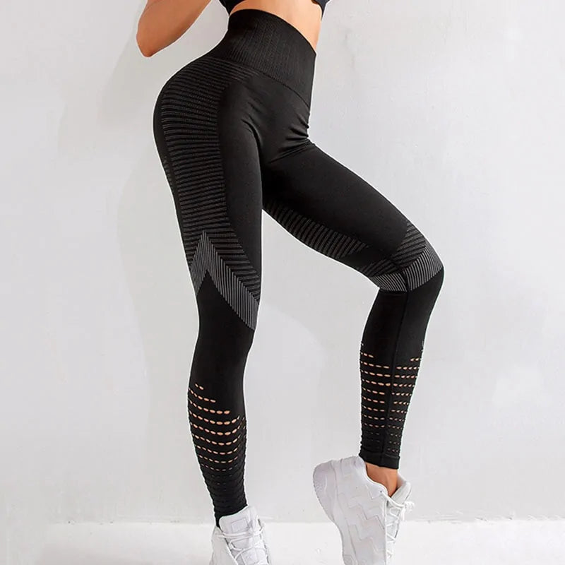 Women's High Waist Seamless Breathable Workout Legging