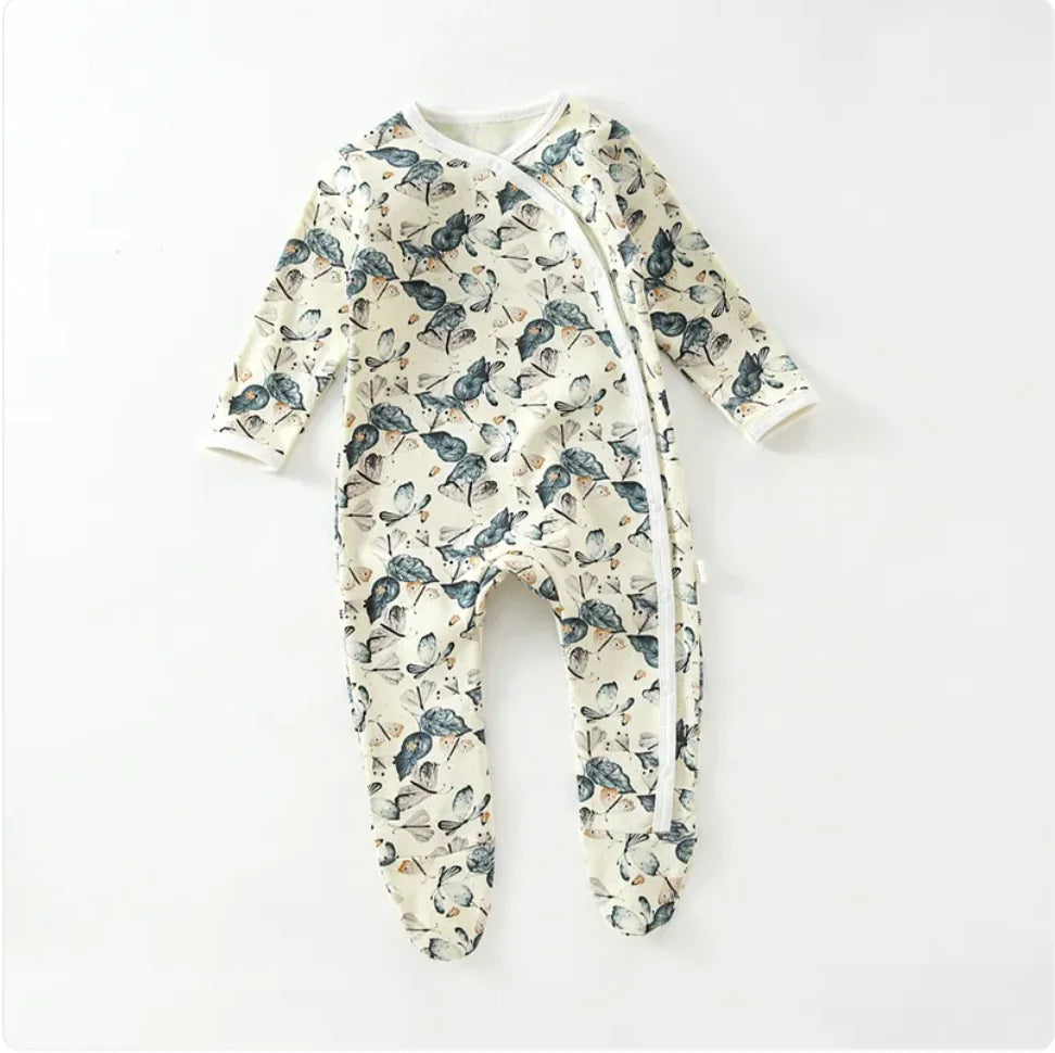 Unisex Newborn Footed Bodysuit