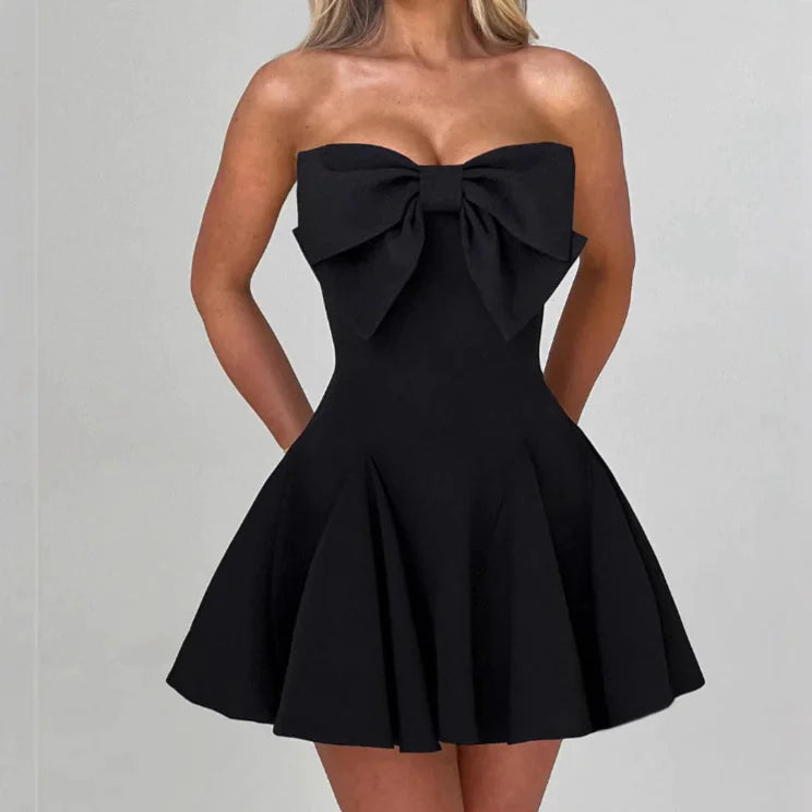 Bowknot Top Tub Dress