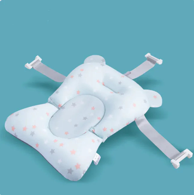 Baby Bath Support – Soft, Non-Slip Newborn Cushion