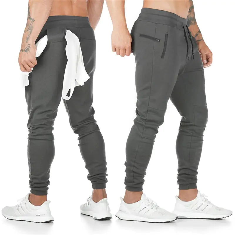 2019 New Men's Fashion Track Pants: Long Trousers for Fitness Workout