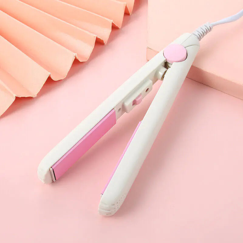 Mini Portable Hair Iron Hair Straightener Curler Professional Hair Irons Ceramic