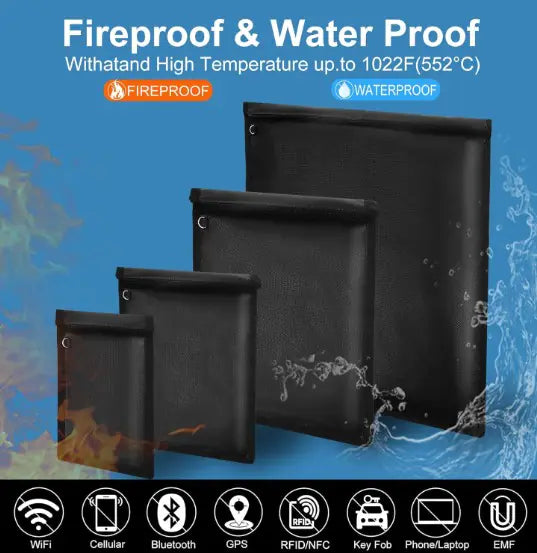 Anti-Theft Waterproof and Fireproof Sleeve