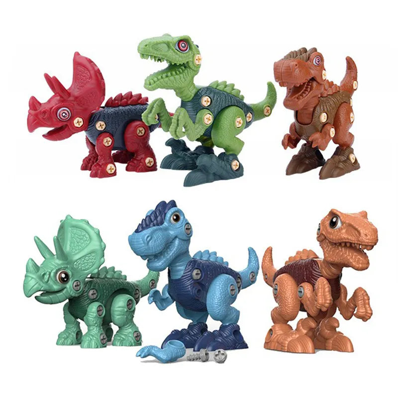 3 In 1 DIY Dinosaur Assemble Toy