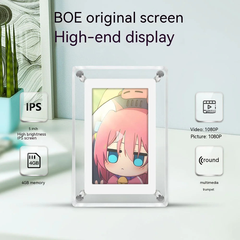 Transparent Photo Frame & Video Player