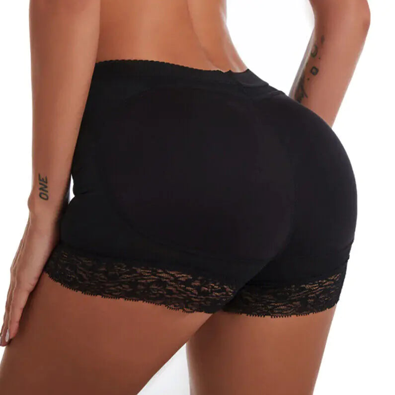 Booty Shaper Padded Underwear Panty Women's FAKE ASS Butt Lifter & Hip Enhancer