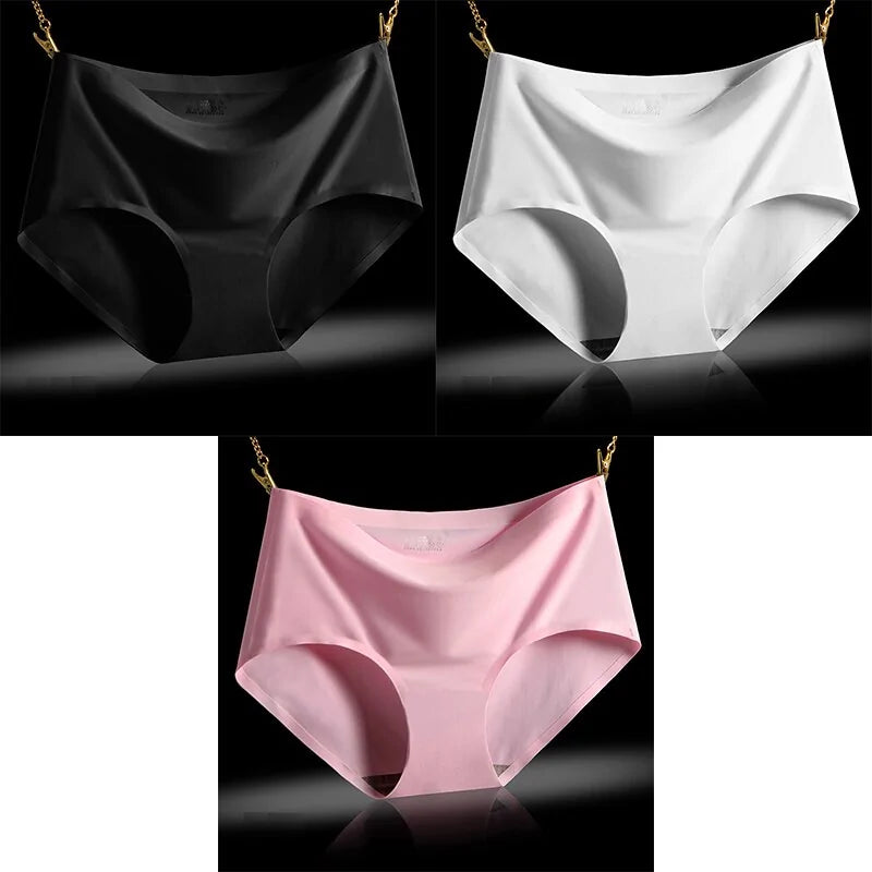 Silk Seamless Low-Waist Panties