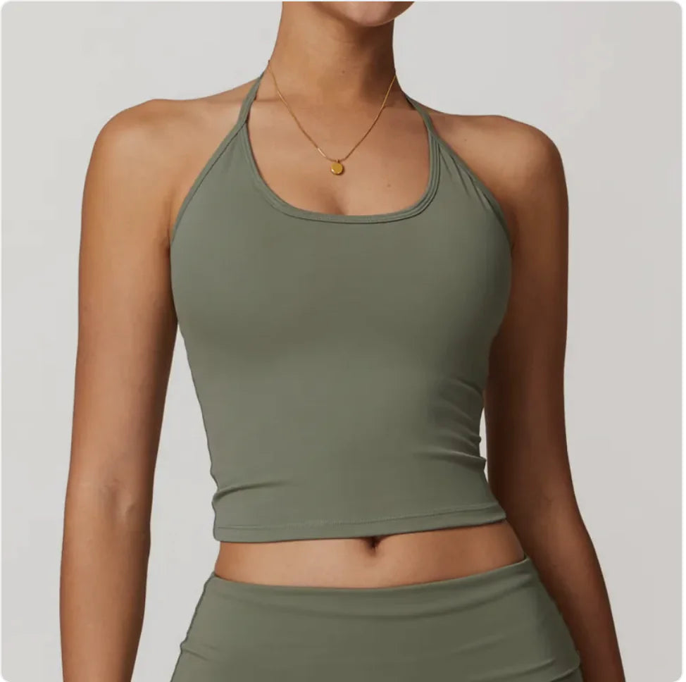 Women's Yoga Halter Top