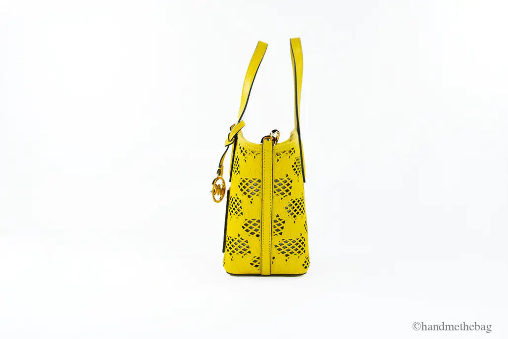 Michael Kors Kimber Small Daffodil Vegan 2-in-1 Zip Tote