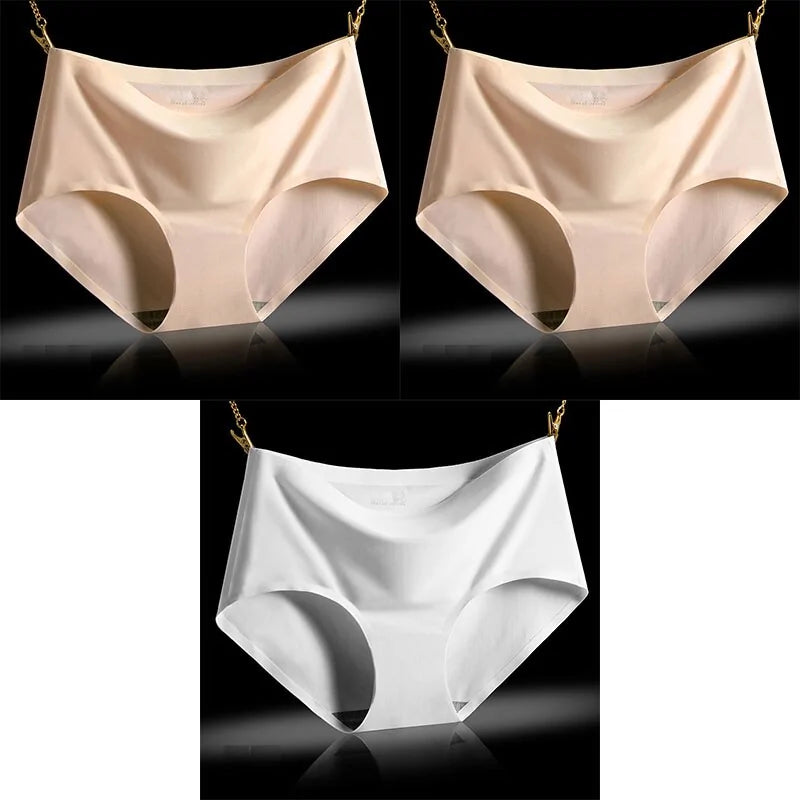 Silk Seamless Low-Waist Panties