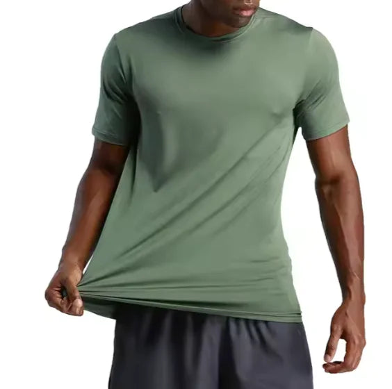 Men's Running Workout Short Sleeve Shirt