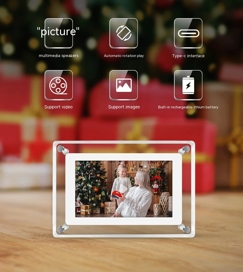 Transparent Photo Frame & Video Player