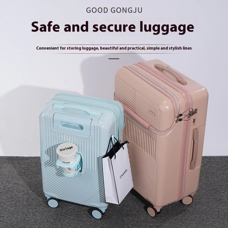 Luggage with Secure Password Lock