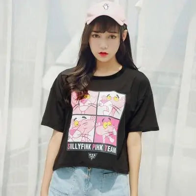 Pink Panther Crop Top