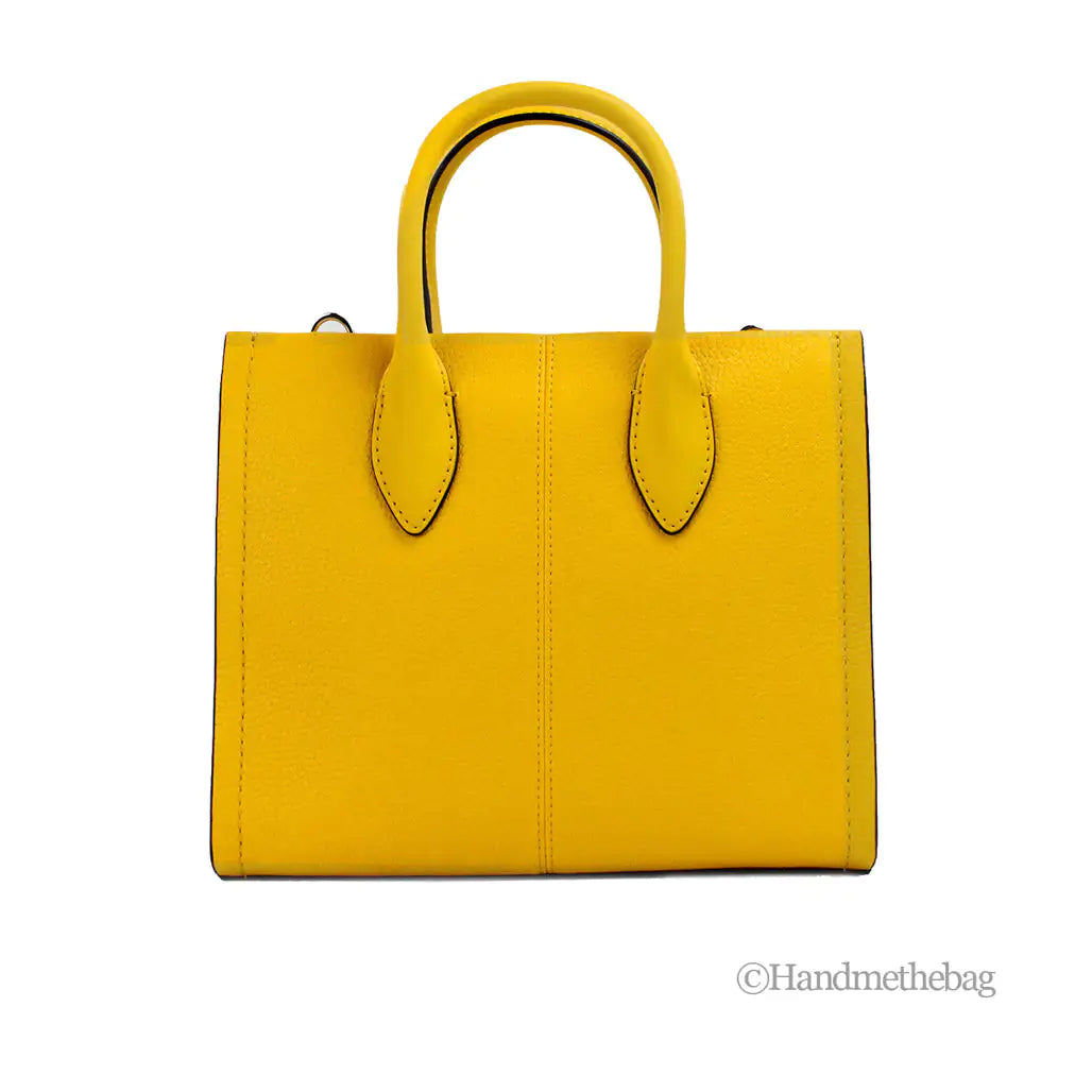 Michael Kors Mirella Small Jasmine Yellow TZ Shopper Tote