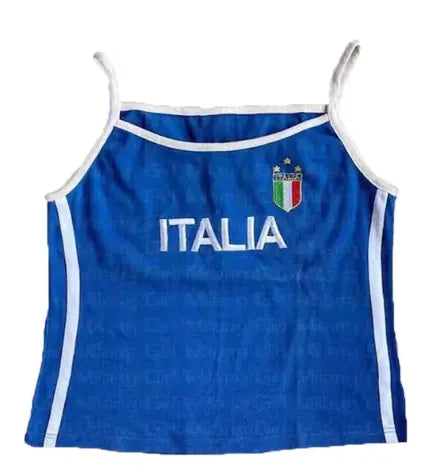 Italia Pink Tank Top