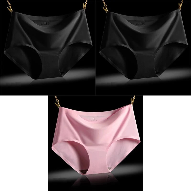 Silk Seamless Low-Waist Panties