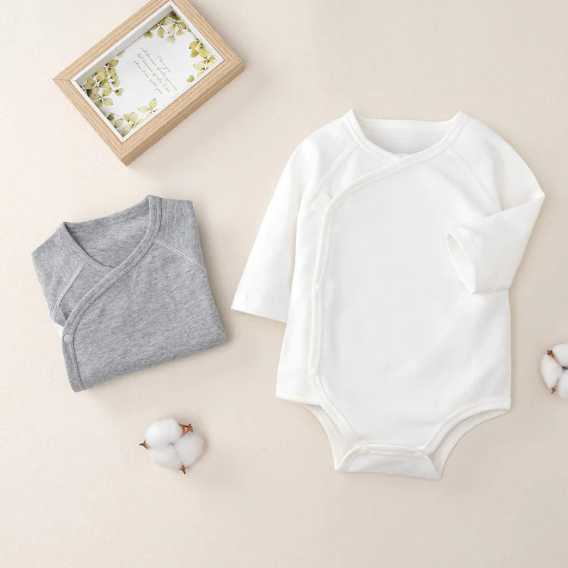 100% Cotton Newborn Rompers (0-24 Months)