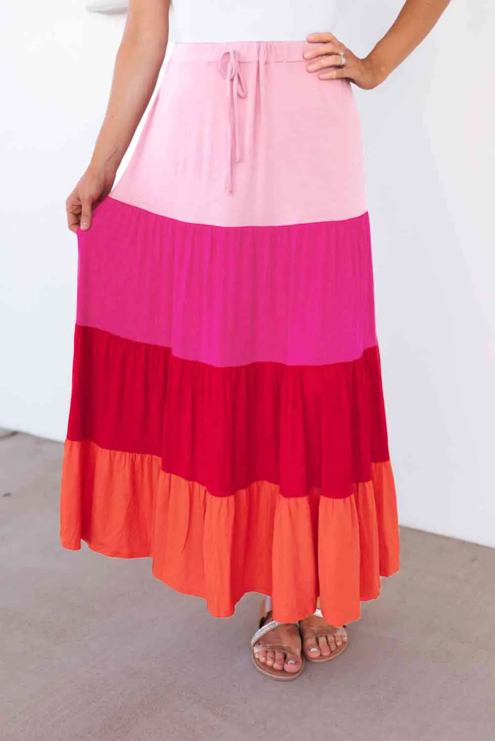 Mariana Tiered Maxi Skirt