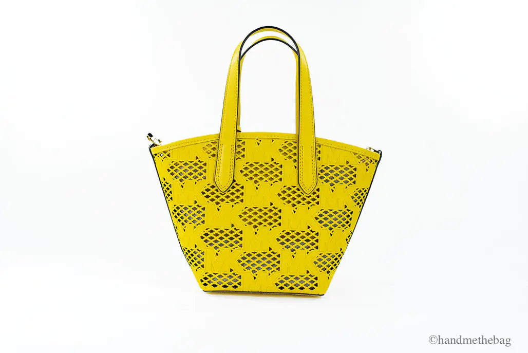 Michael Kors Kimber Small Daffodil Vegan 2-in-1 Zip Tote