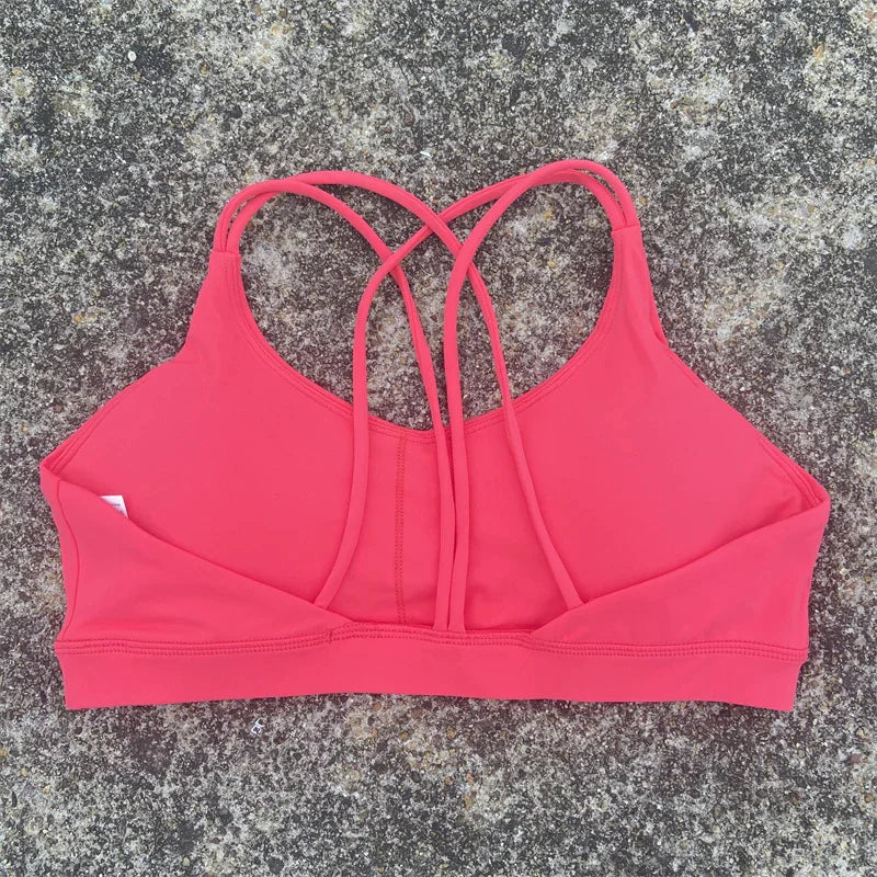 Solid Color High Strength Workout Bra