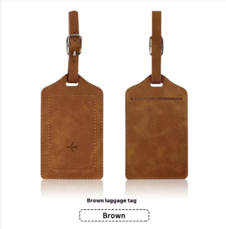 PU Leather Passport & Luggage Tag Set