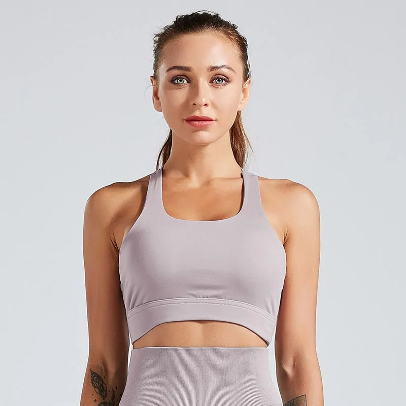 Women's Mesh Patchwork Workout Tank Top