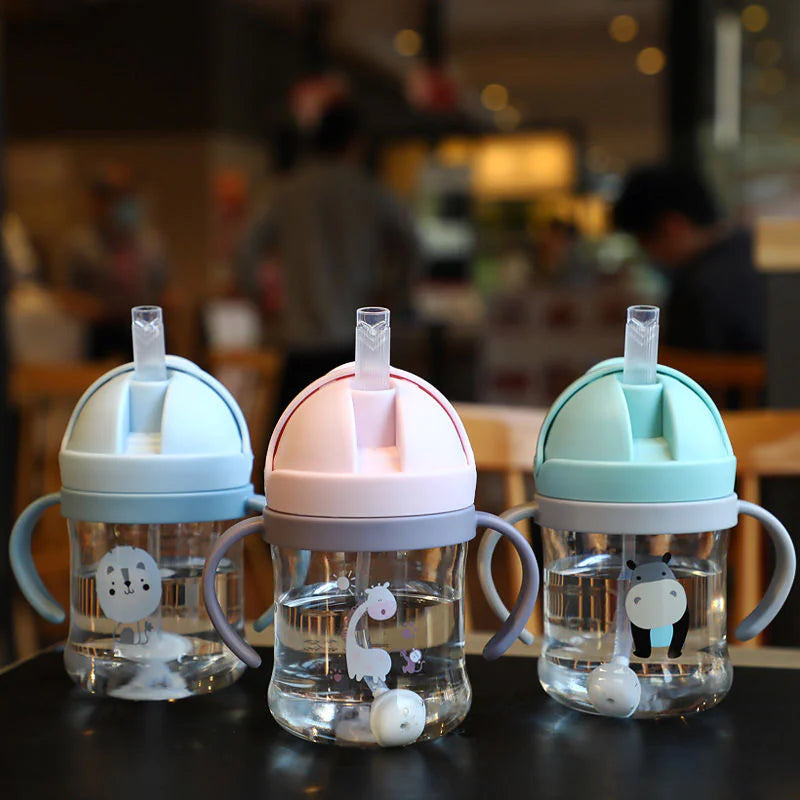 Portable Baby Straw Cup