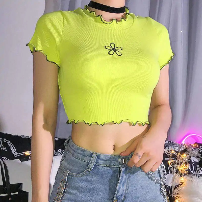 Women Salvatore Crop Top