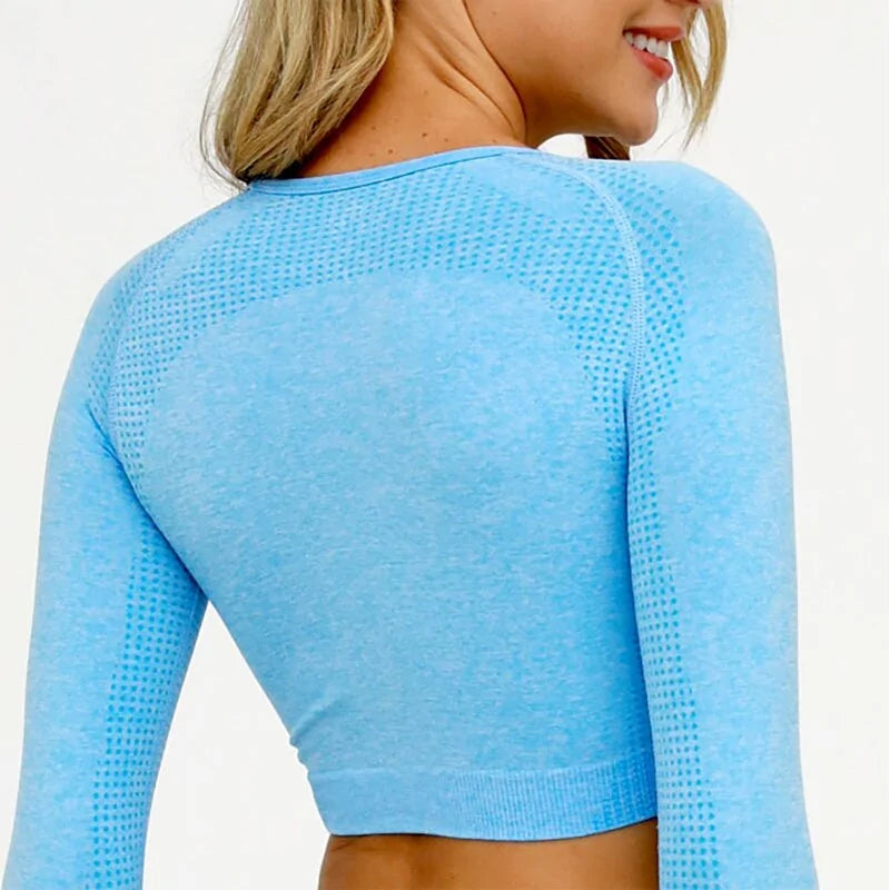 Flex Sleeve Crop Top