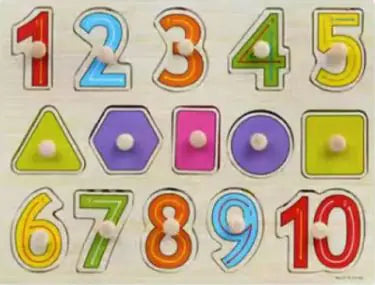 Early Education Puzzle Shape For Kids